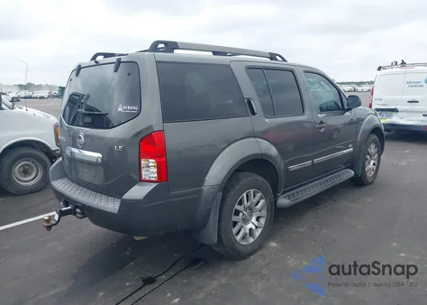 2008 Nissan Pathfinder Le V8 z USA, uszkodzony, nr VIN 5N1BR18A88C632607